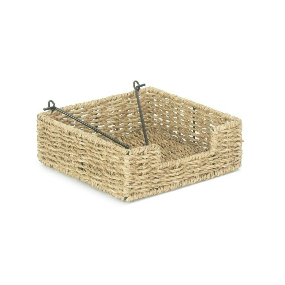 Rackhams Red Seagrass Napkin Holder