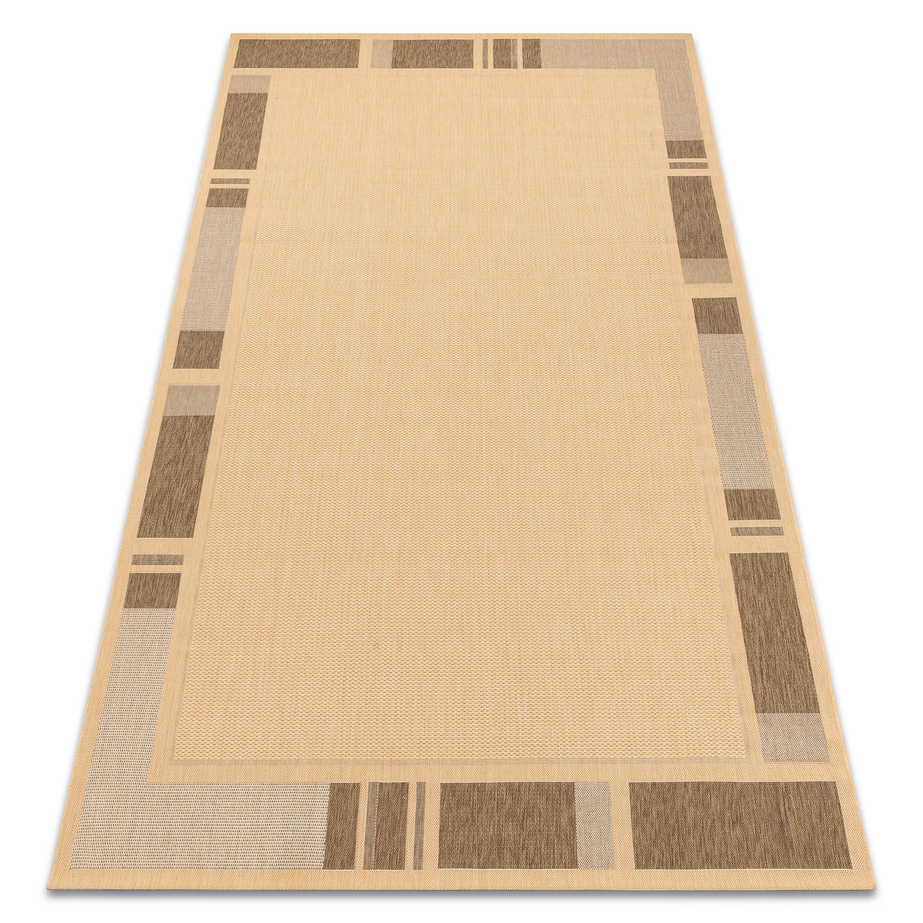 Rugsx Beige Floorlux Rug - Polypropylene - 120Cm X 170Cm