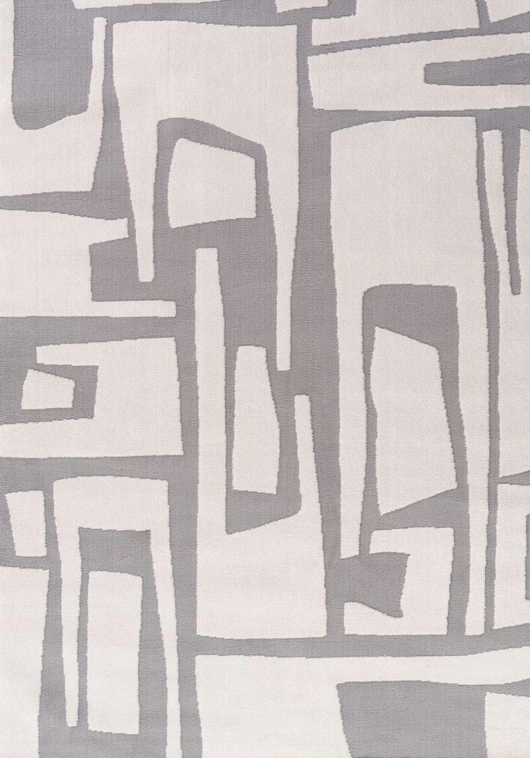 The Rugs Grey Loft Abstract Rug - 240X340 Cm