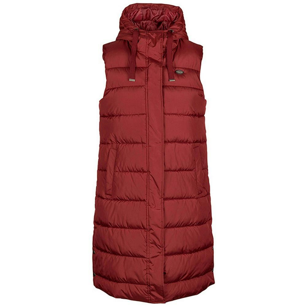 Trespass Women's Dark / Leona Quilted Gilet - Cherry - M - Cherry - 100% Polyester