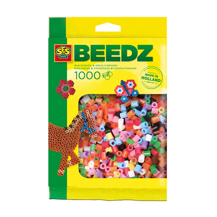 Ses Creative Iron On Beads 1000 Mix Basic