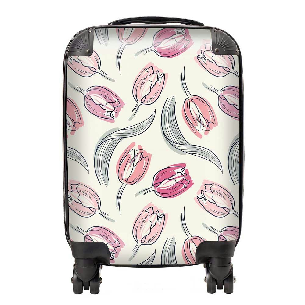Warren Reed Tulips Suitcase - Small