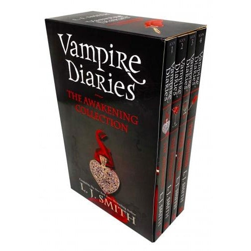 Hachette Boys Dark The Vampire Diaries Series 1 Collection 4 Books Box Set By L J Smith - The Awakening The Struggle