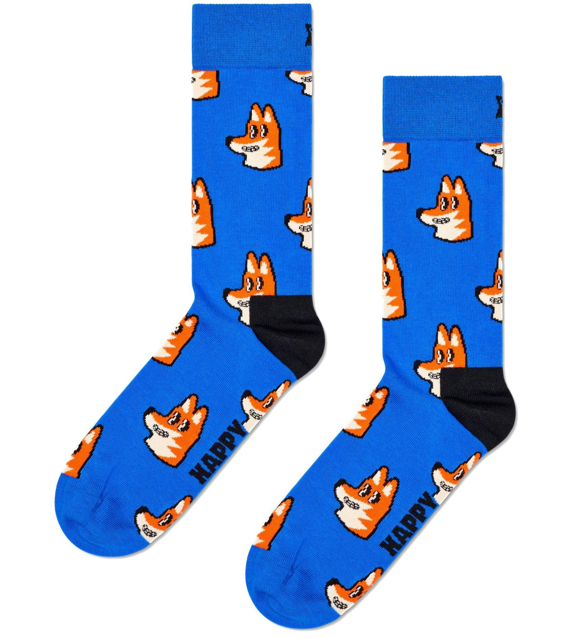 Happy Socks Blue Fox Socks, - Eur 41-46
