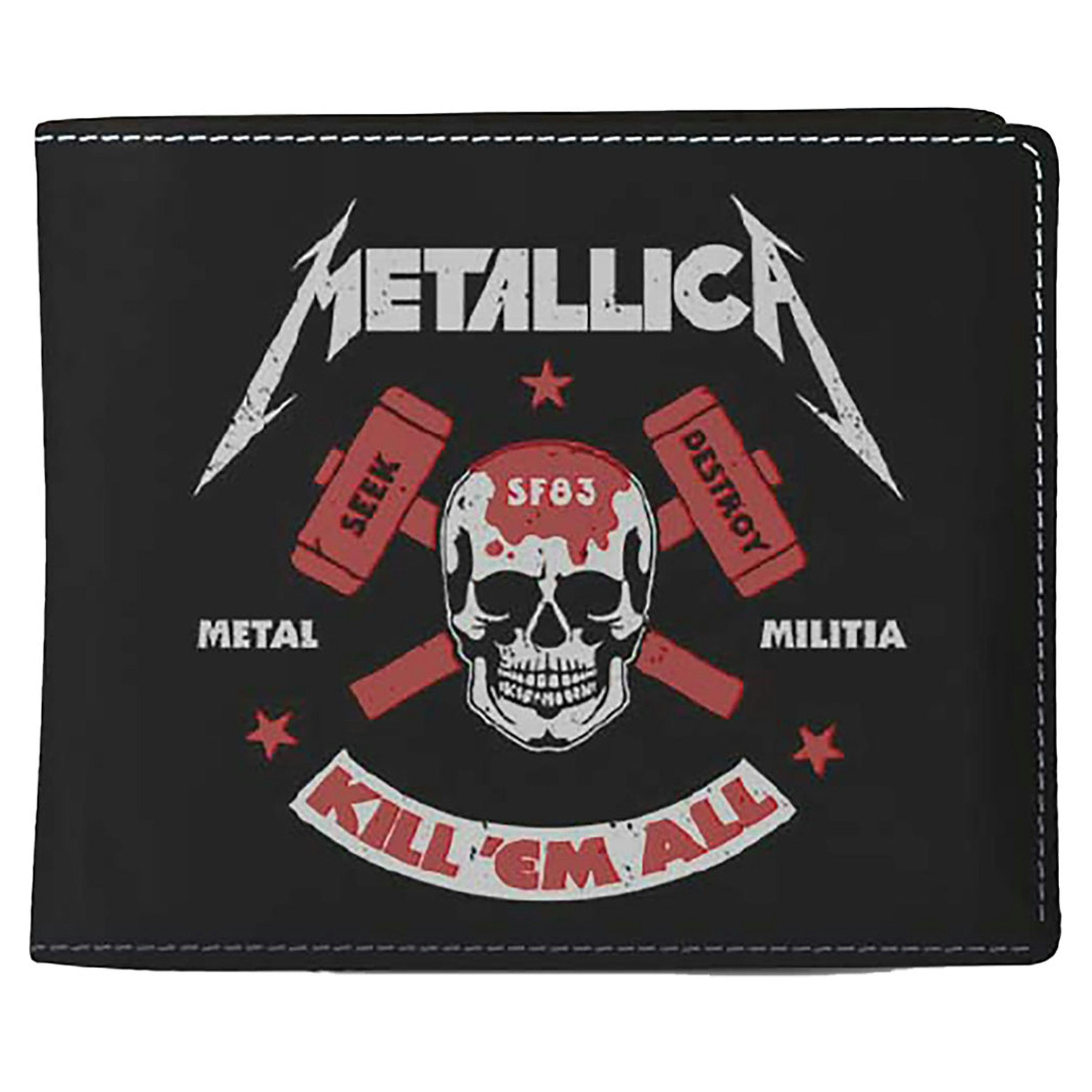 Paradiso Clothing Metallica Kill Em All Bifold Wallet