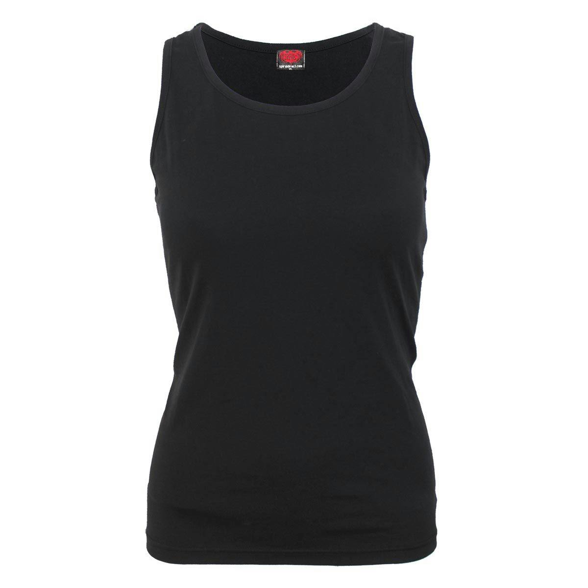 Spiral Direct Black Urban Fashion - Razor Back Top - Xxl - Spi - Spi