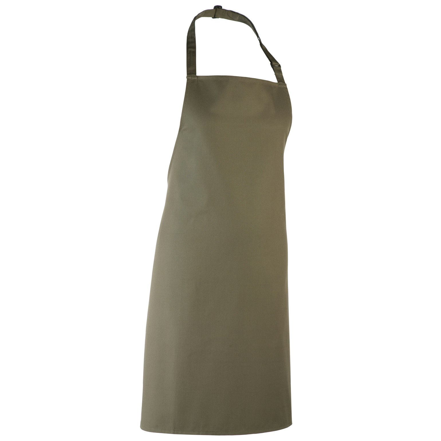 Premier Unisex Dark Grey Colours Bib Apron Workwear In - Image 2