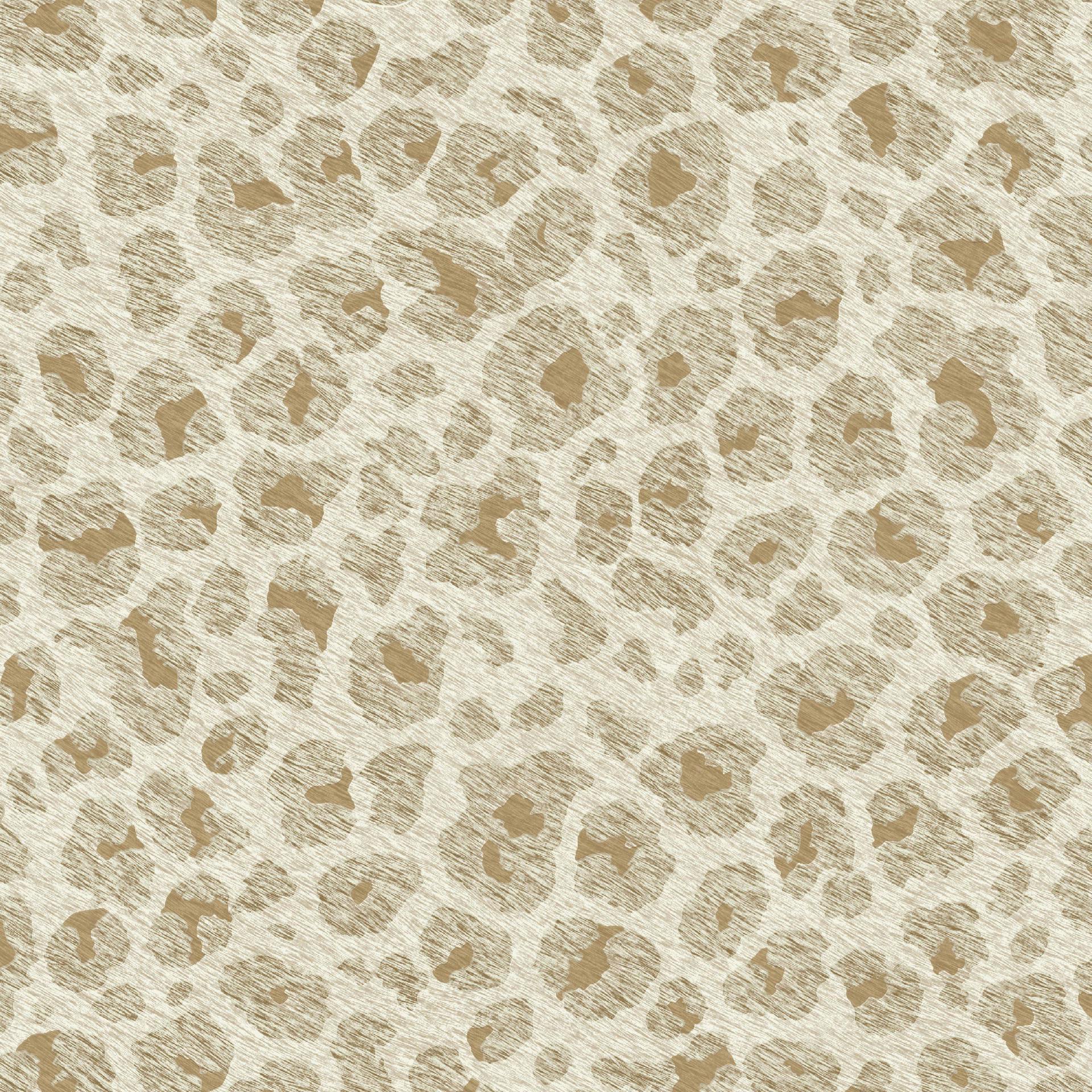 Rackhams Cream/Gold Paul Moneypenny & Luxury Leopard Print Textured Wallpaper For Grandeco