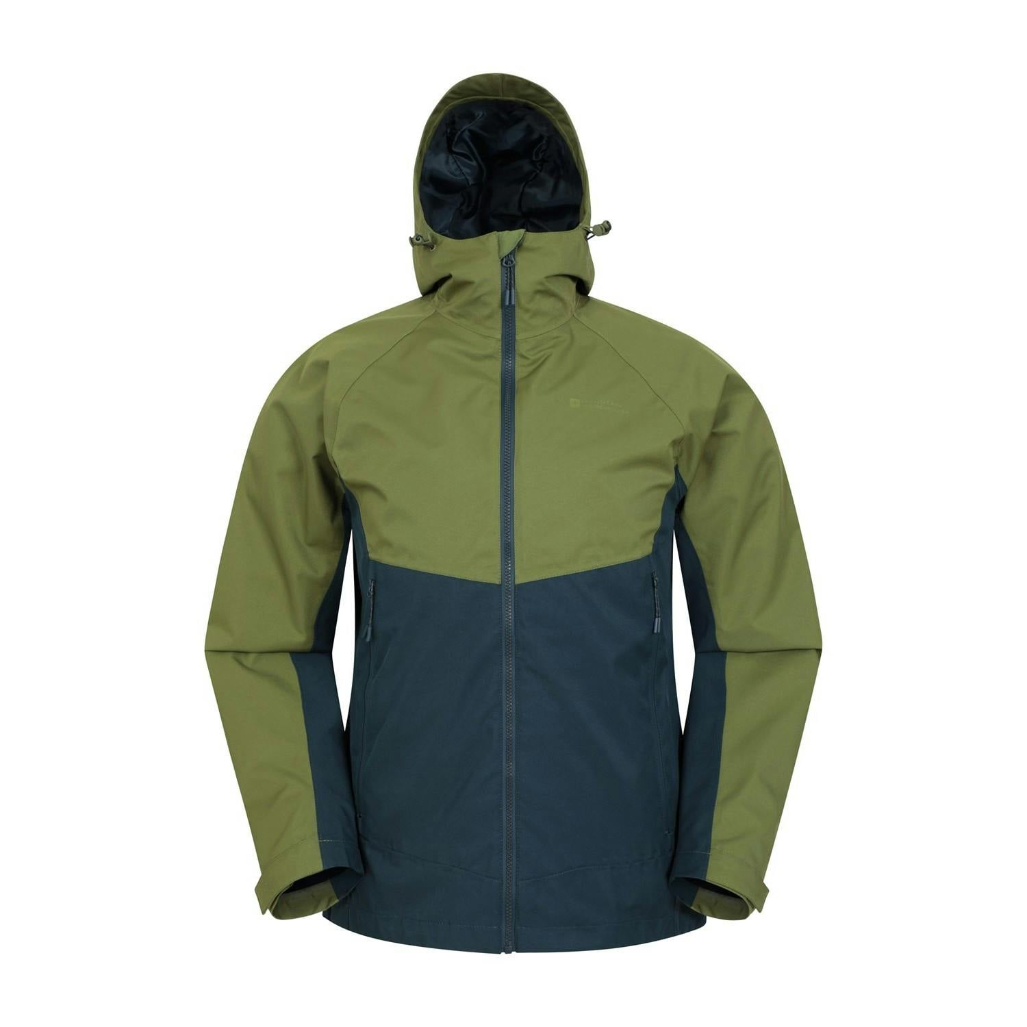 Mountain Warehouse Men's Green Verge Extreme Waterproof Jacket - 3XL - 100% Polyester