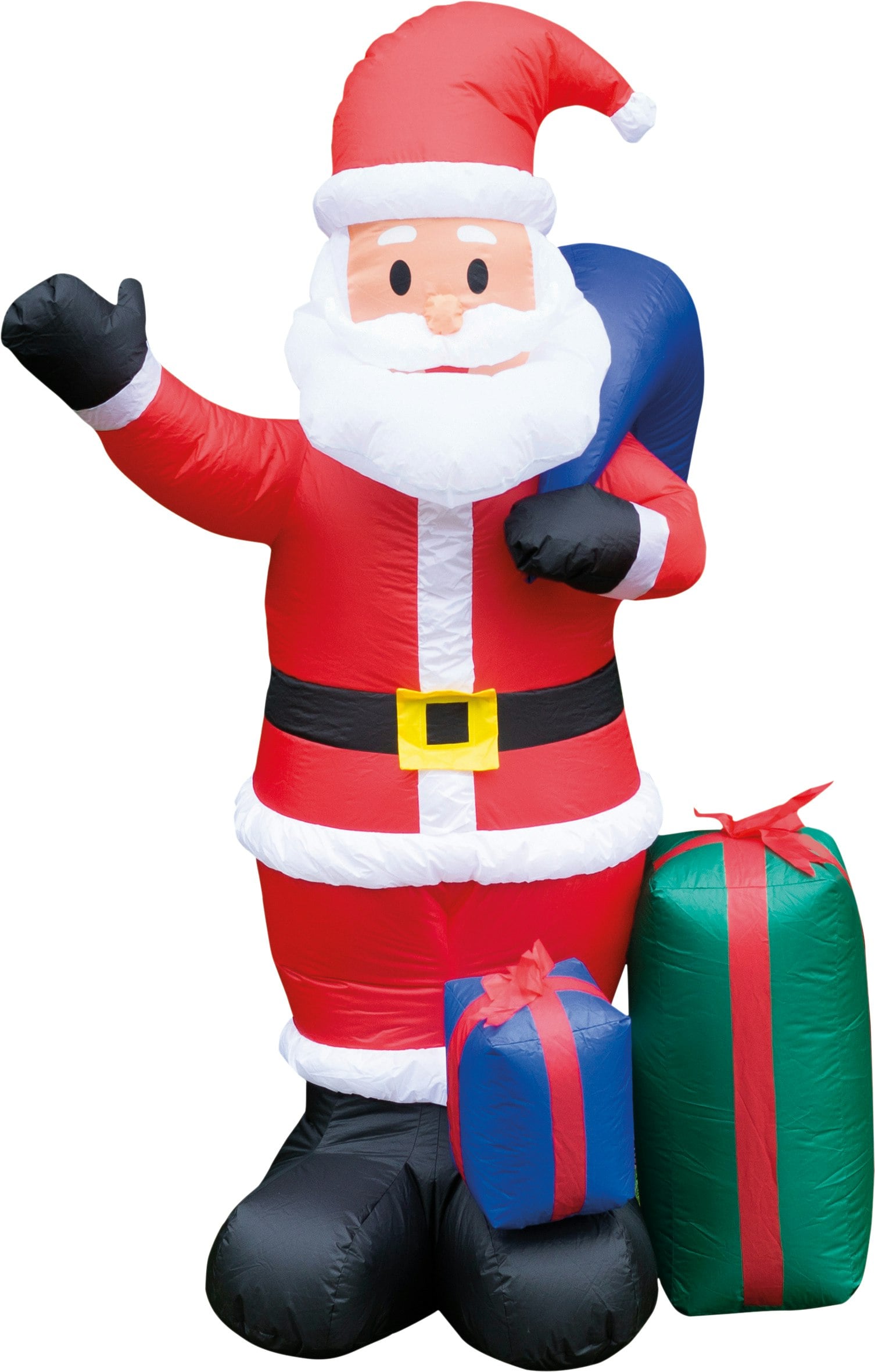 St Helens Inflatable Santa Claus With Presents, 154Cm