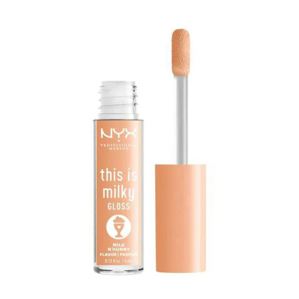 Nyx Professional Makeup This Is Milky Lip Gloss Milk N Hunny - Image 5