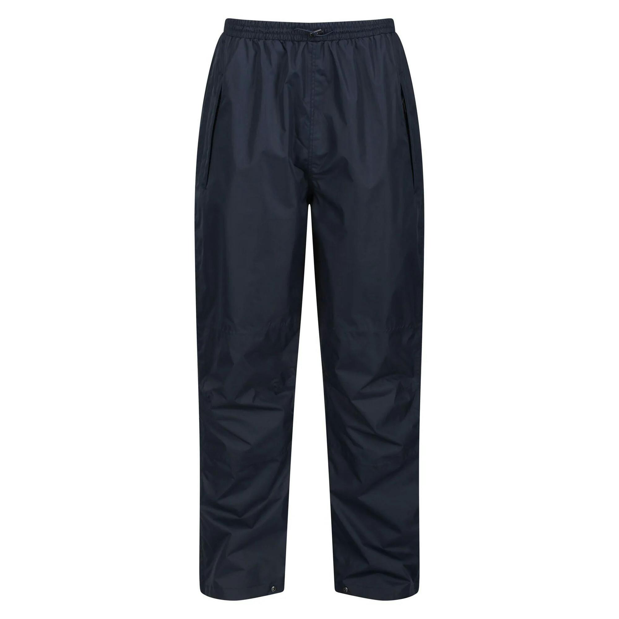 Regatta Men's Professional Waterproof Breathable Trousers - Navy - S - Navy - 100% Polyester