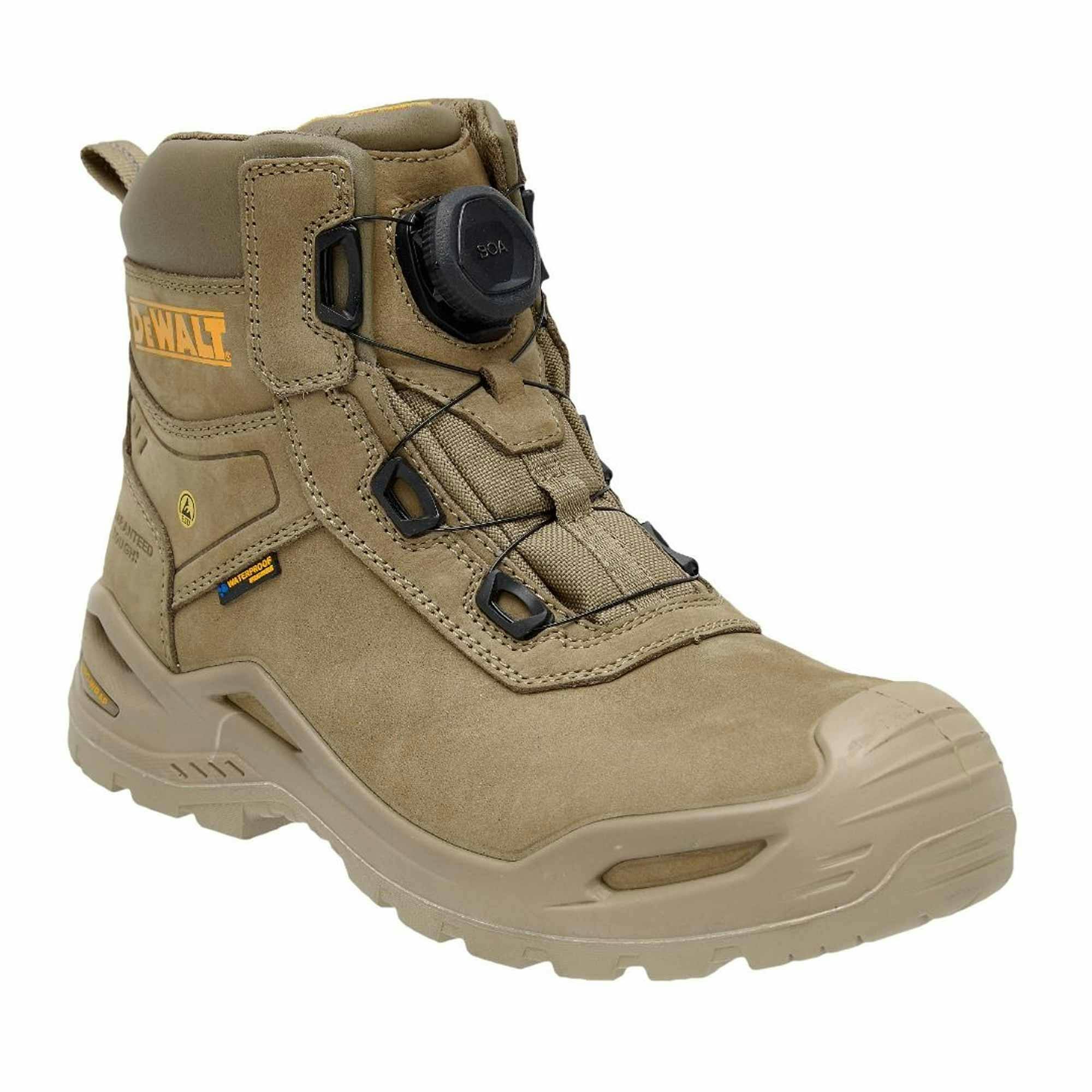 Dewalt Power Tools Boa Lightweight Boots, Stone - Multi Colour - Multi Colour - Uk 9 Eur 43