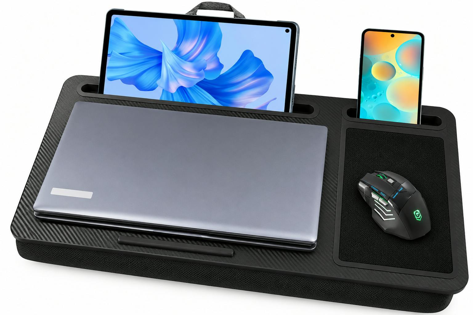 Atek Laptop Desk Tray - Black - Image 4