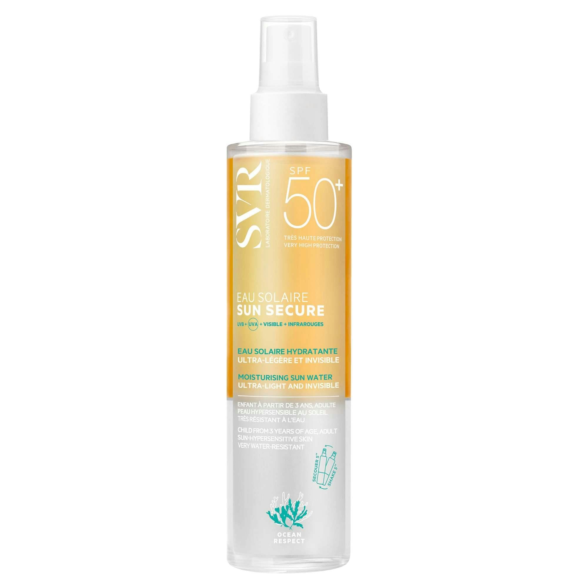 Svr Light Sun Secure Eau Solaire Spf50+ Ultra- And Invisible 200Ml