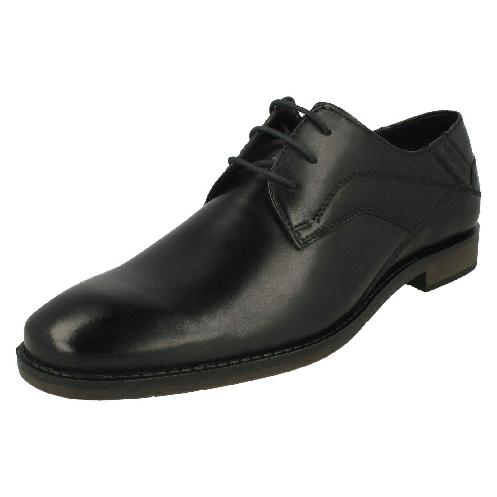 Bugatti Men's Black Formal Lace Up Shoes 313-23003-1000 - Uk 7.5