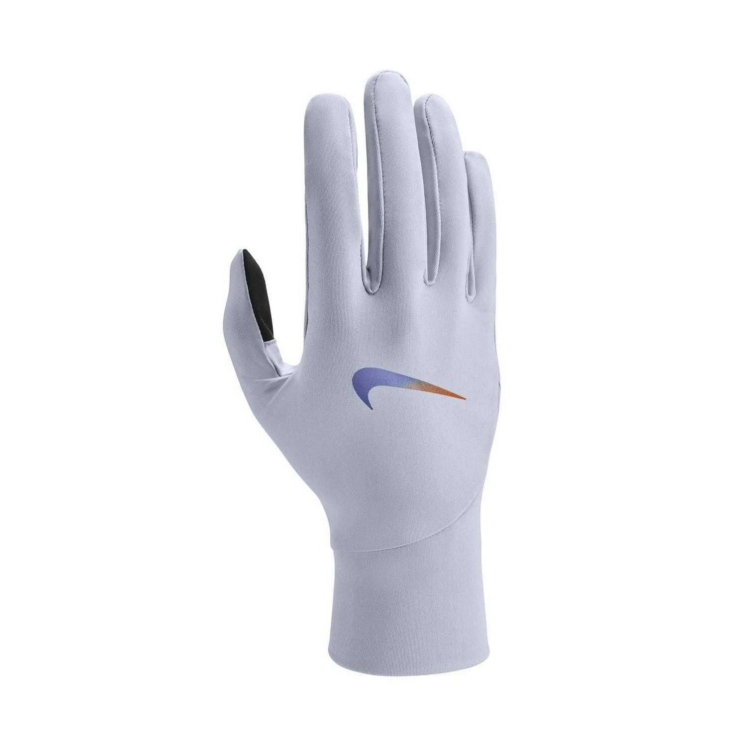 Nike Men's Blue Pacer Lightweight Running Gloves - Ghost - L - Ghost