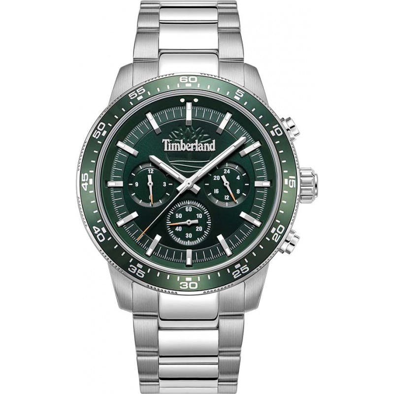Timberland Men's Silver Parkman Watch Tdwgk0041301 - One Size - Stainless Steel