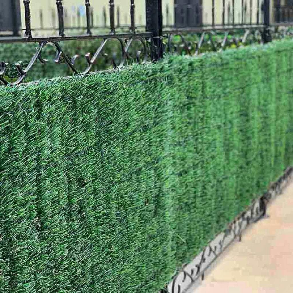 Rackhams Green Artificial Conifer Hedge Garden Fence Privacy Screen - 1.5M