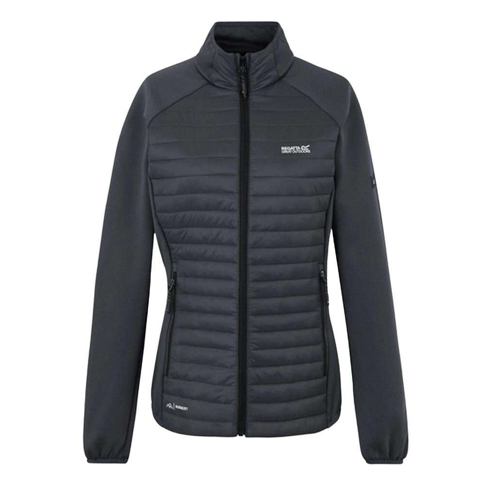 Regatta Women's Grey Clumber Hybrid Jacket - Seal - Seal - 20 Uk - 100% Mixed