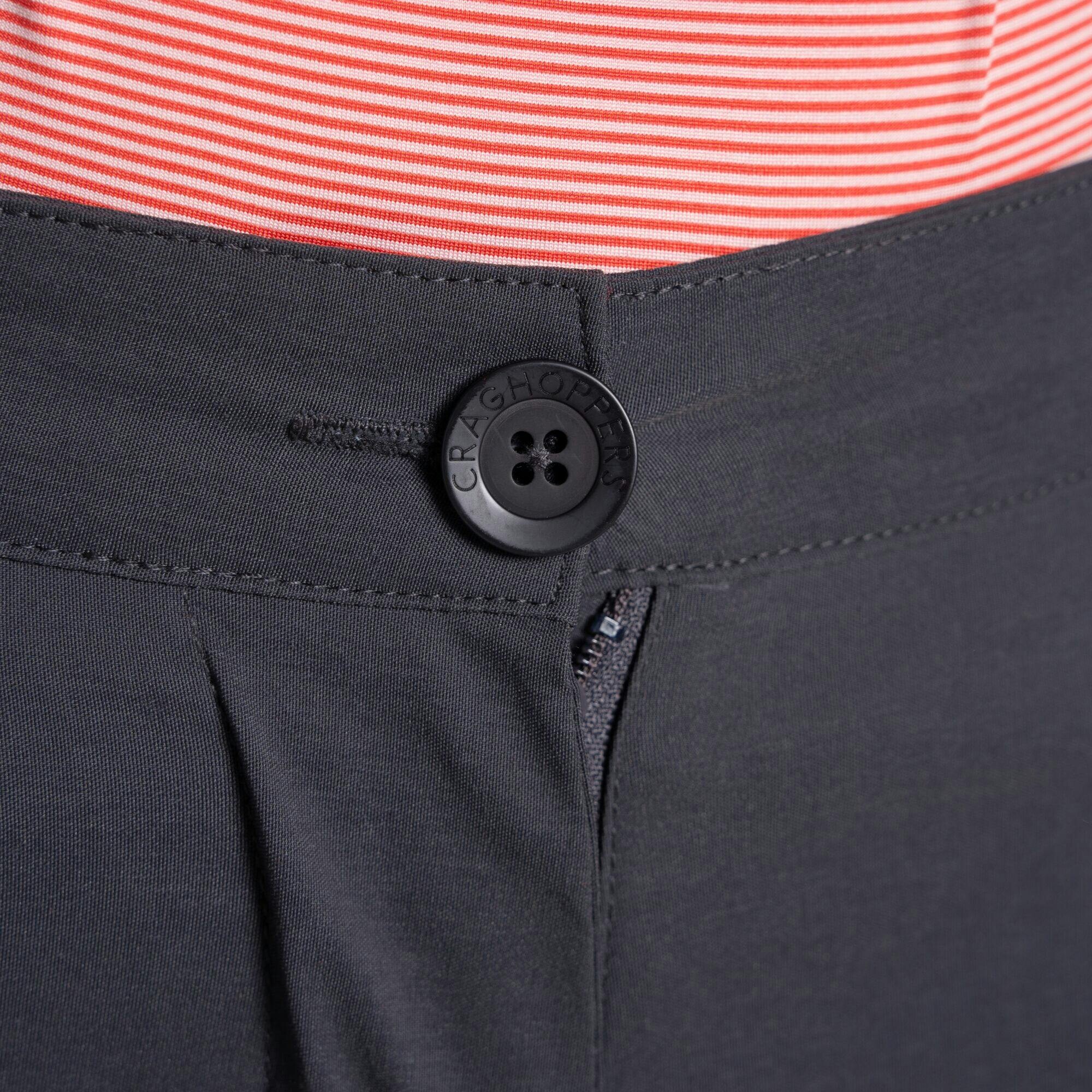 Craghoppers Women's Kiwi Pro Iii Trousers - Graphite - 20 Uk S - Graphite - 96% Recycled Nylon Polyamide/4% Elastane
