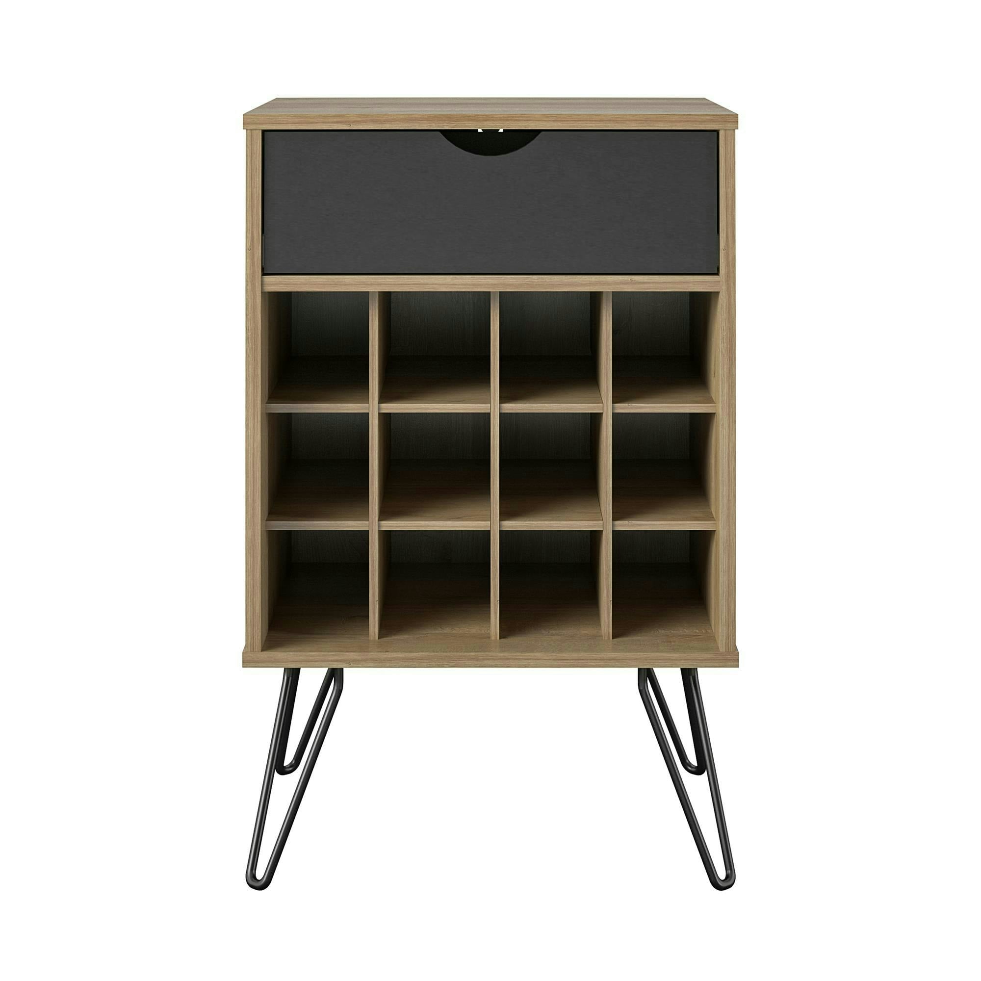 Rackhams Brown Concord Beverage Storage Stand Natural