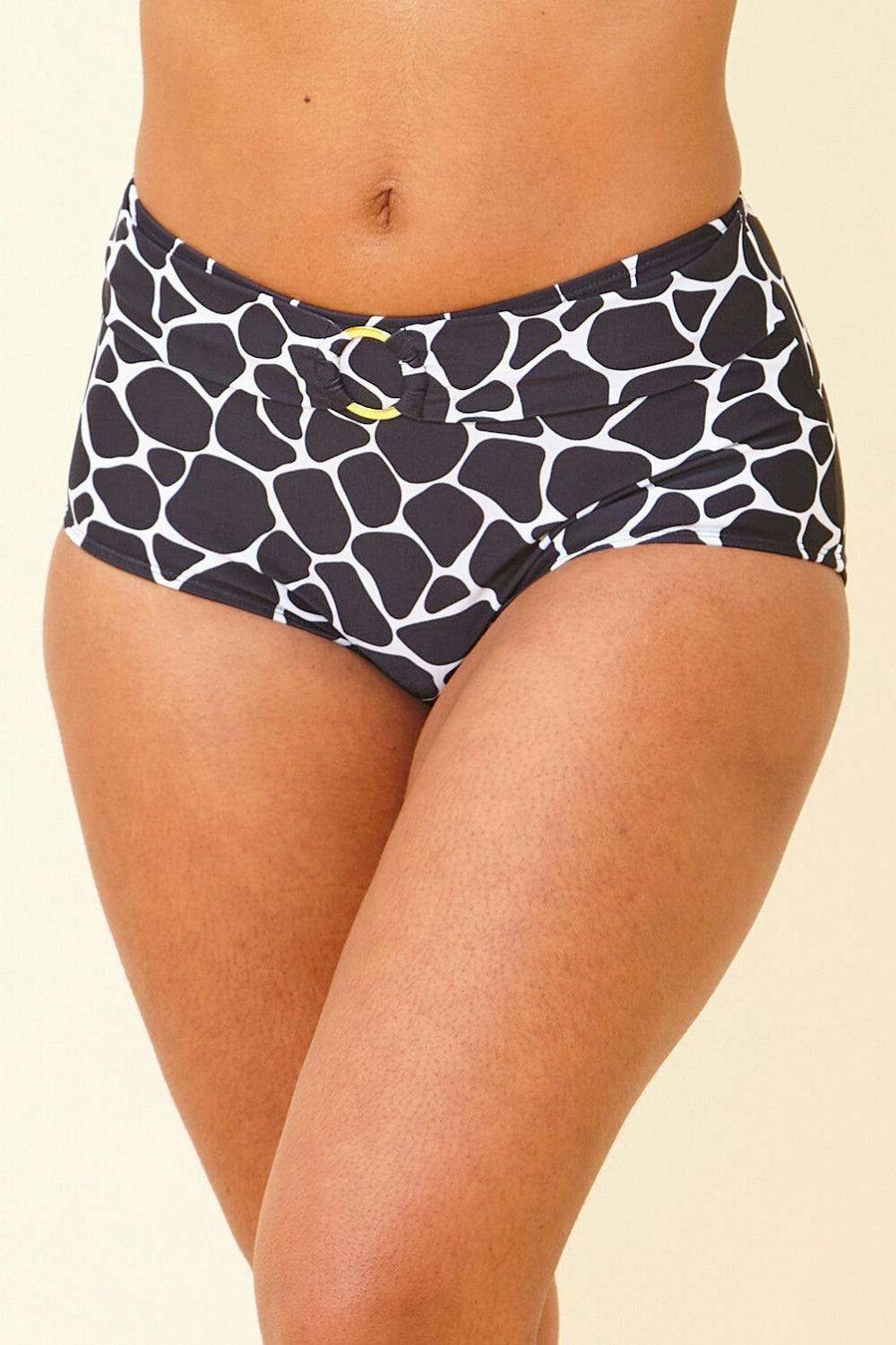 Beachcomber Giraffe High Waist Bikini Briefs - 18