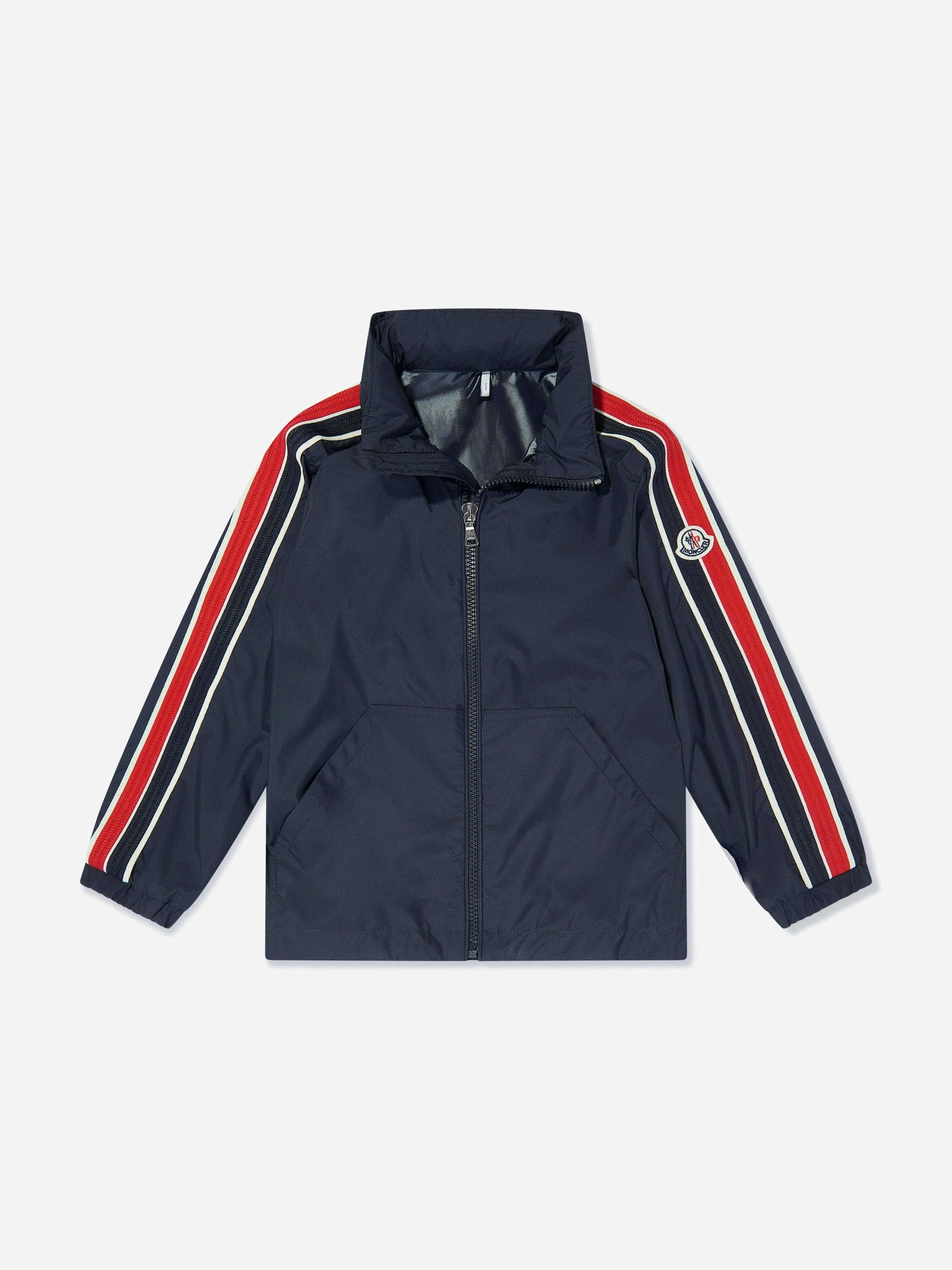 Moncler Enfant Boys Blue Nikki Jacket In Navy - 10 Yrs