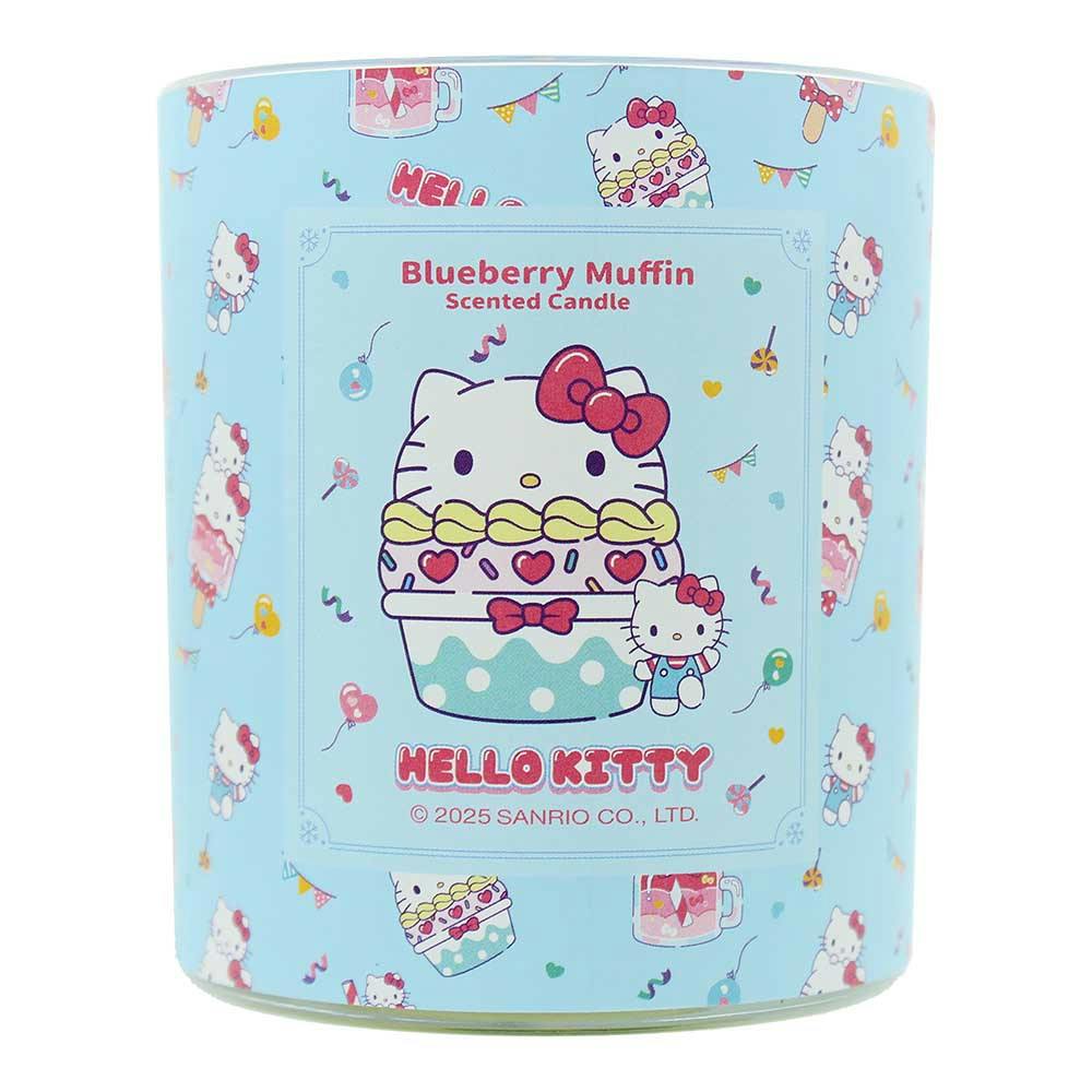 Hello Kitty Scented Candle – 213g 1-Wick Decorative Candle – Fruity, Floral & Bakery-Inspired Scents –35 Hours Long Burning Time - Candles Gifts for Women (Blueberry Muffin) - Image 6