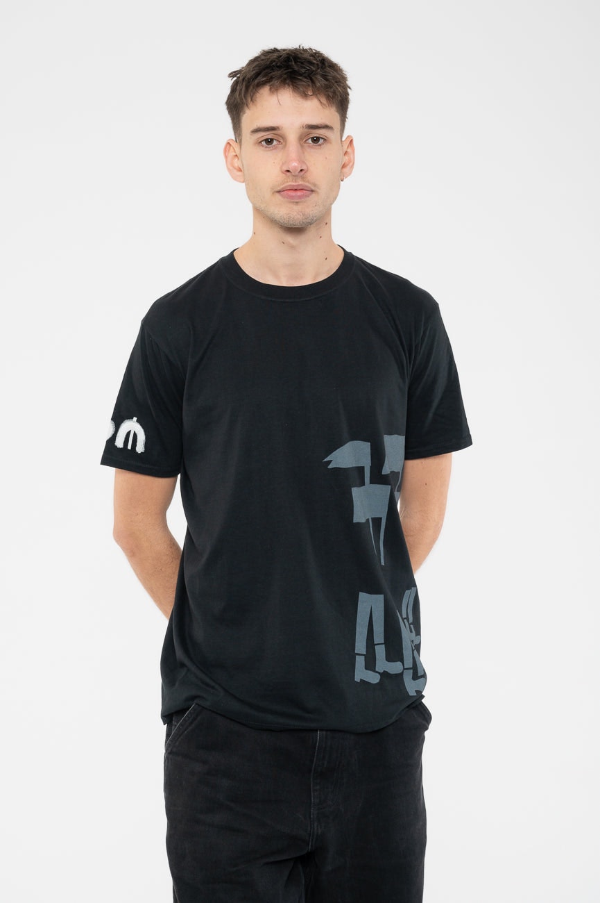 Paradiso Clothing Grey Depeche Mode Global Spirit Tour Side Print T Shirt - S