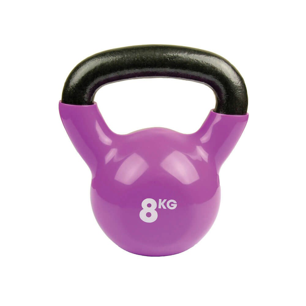 Fitness Mad Purple 8Kg Kettlebell