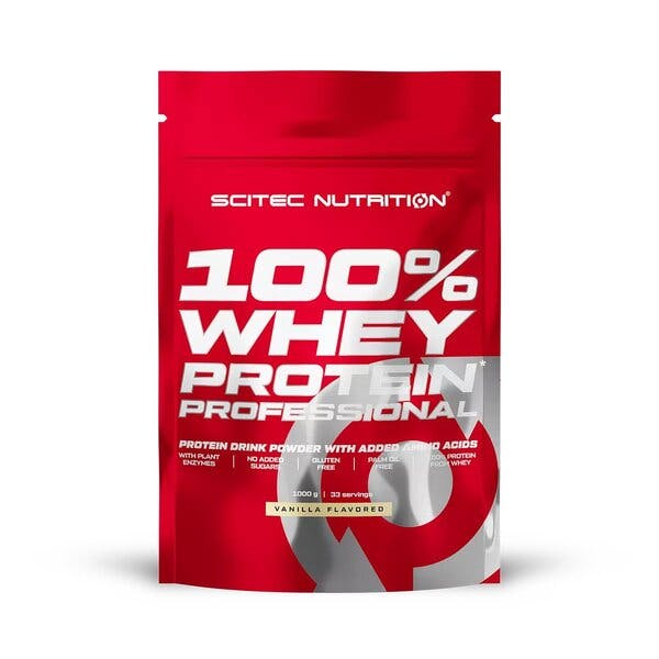Scitec 100% Whey Protein Professional - Vanilla / 1000G - Image 3