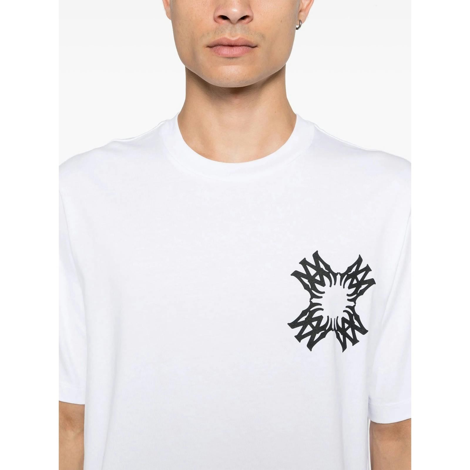 Amiri White Quad Printed Ma T-Shirt In - M