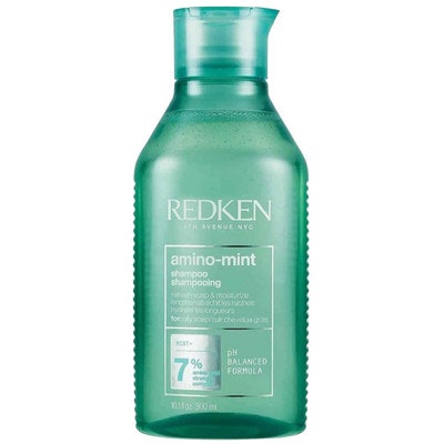 Redken Amino Mint Scalp Cleansing Shampoo For Greasy Hair and Oily Scalps 300ml - Image 17