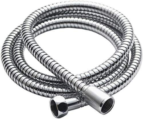 Rackhams Shower Hoses Steel