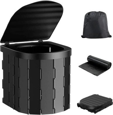 Olpro Folding Camping Toilet With Bag