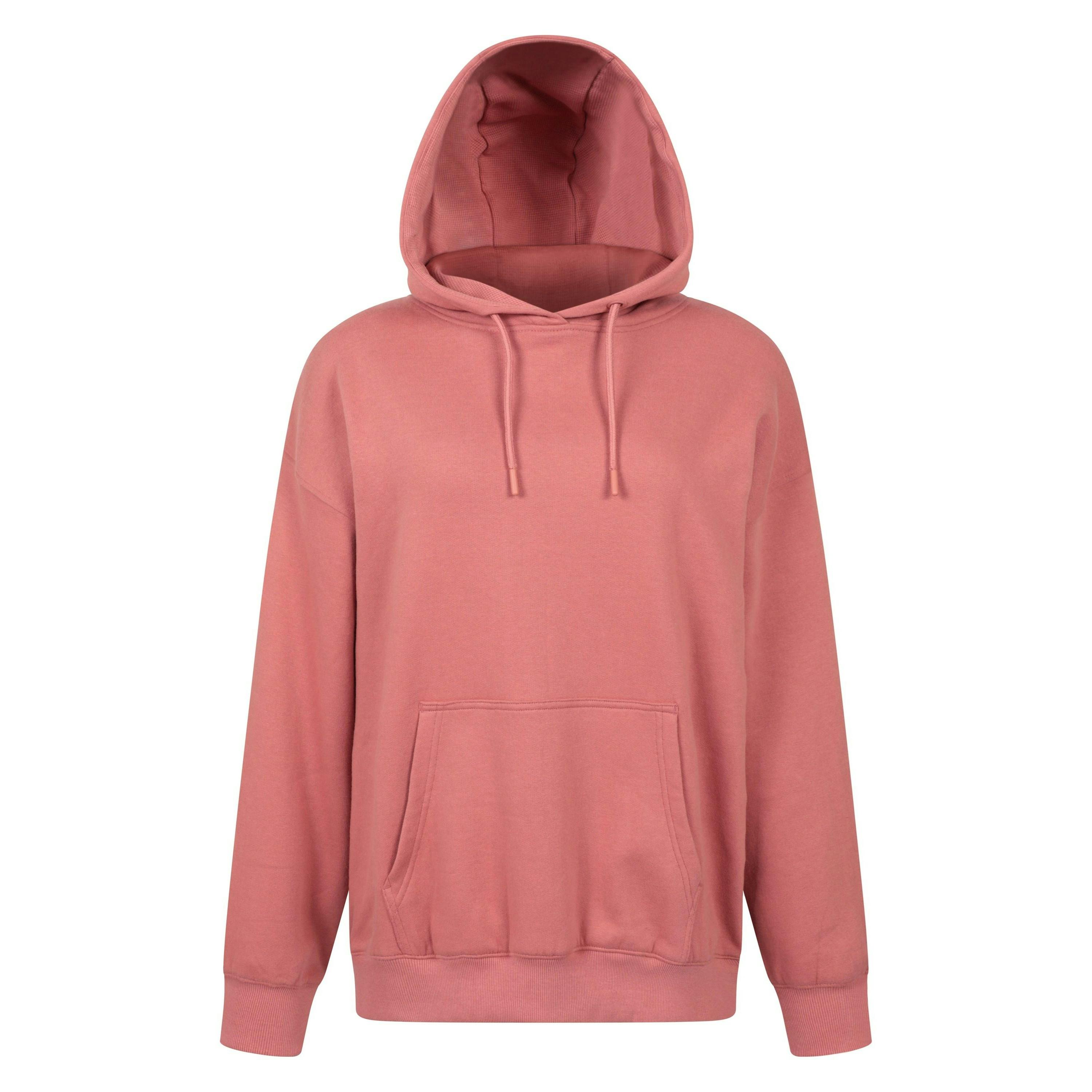 Mountain Warehouse Women's Light/Pink House Back Print Hoodie - 18 Uk - 60% Cotton/40% Polyester
