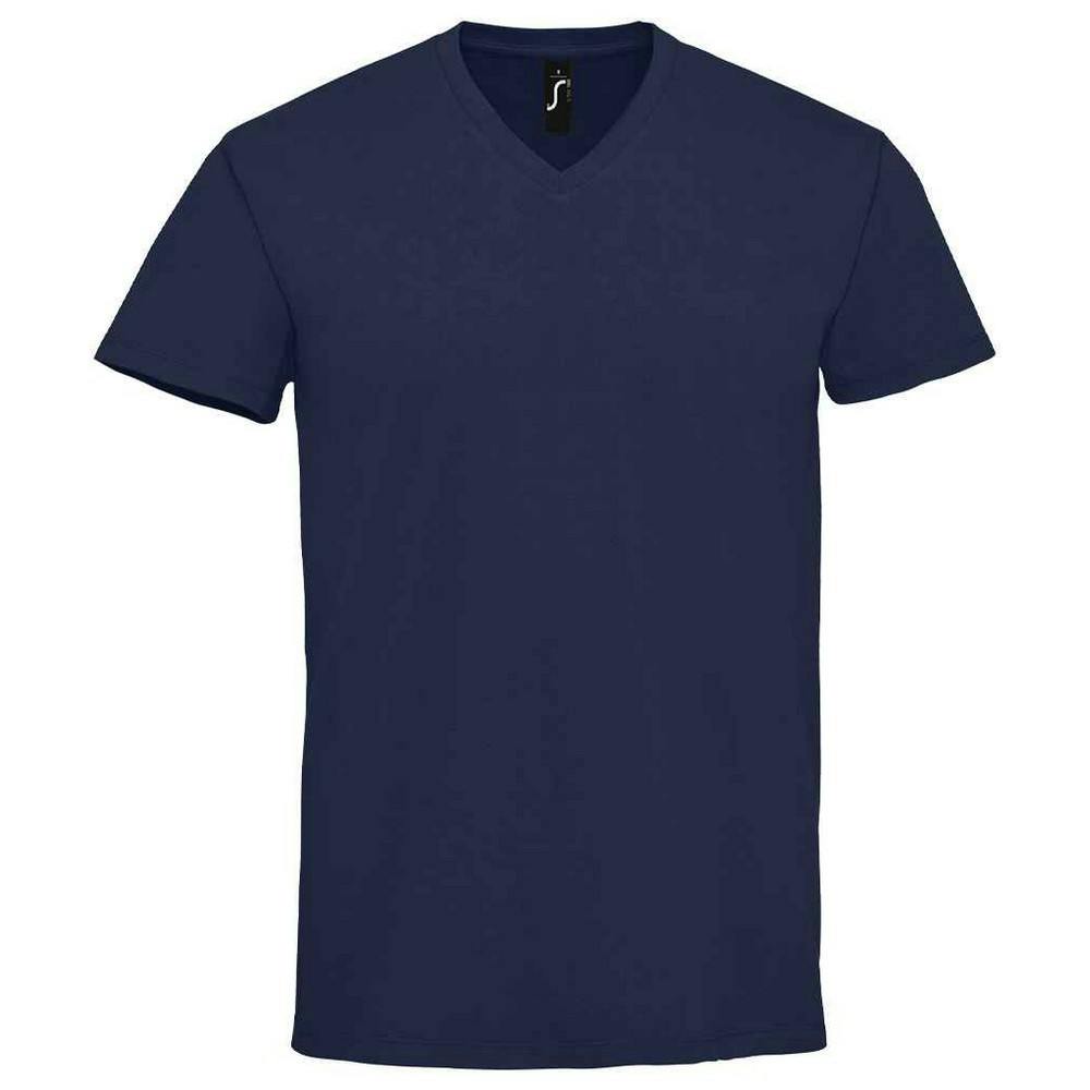 Sols Men's Imperial V Neck T-Shirt - French Navy - Xl - French Navy