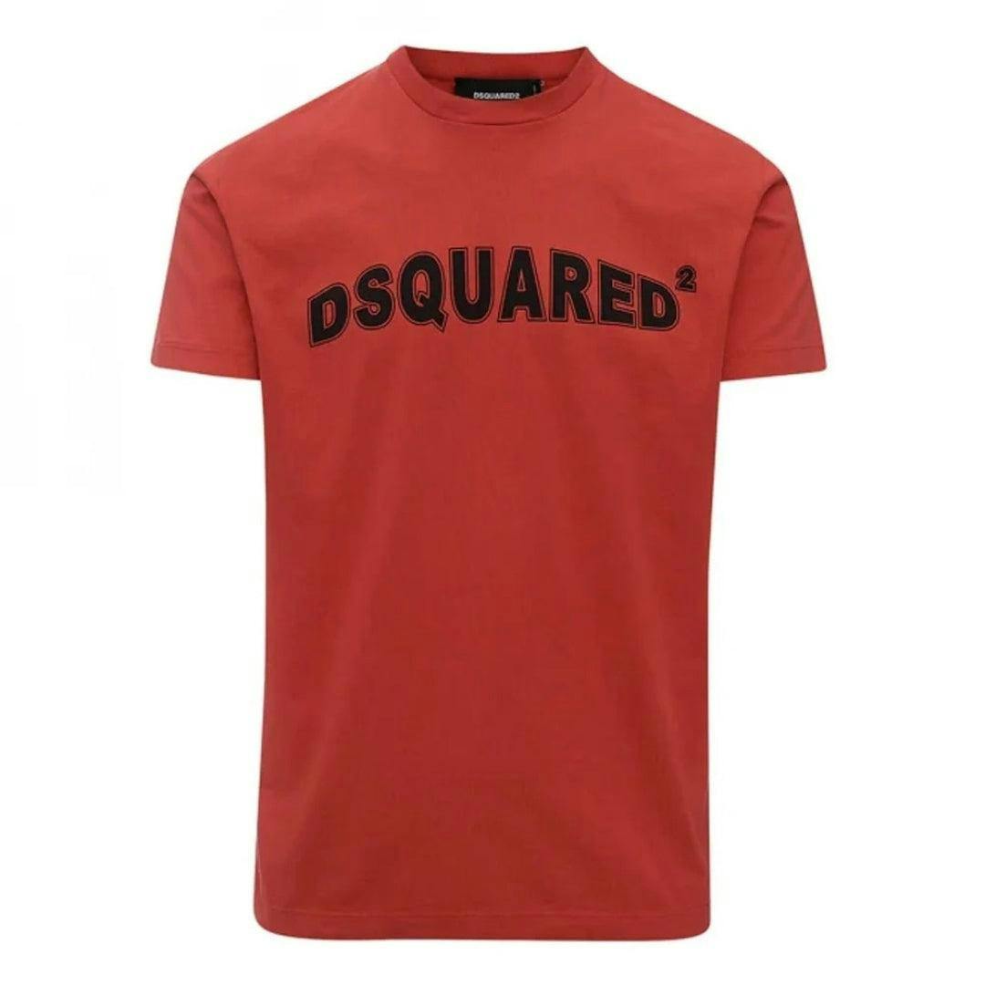 Dsquared2 Men's Red Icon T-Shirt - Xl - 100% Cotton