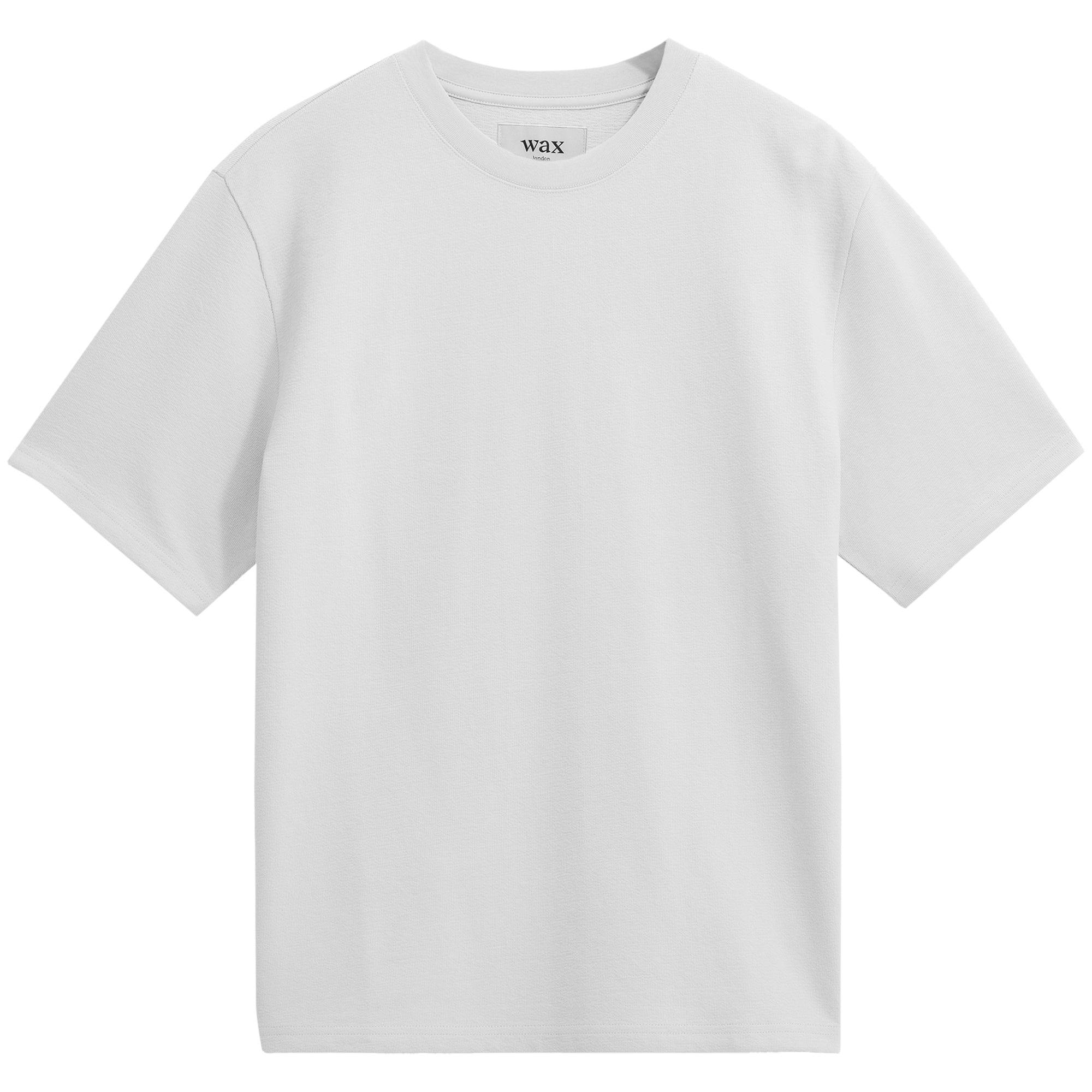 Wax London White Dean Jolt Slub T-Shirt - Medium