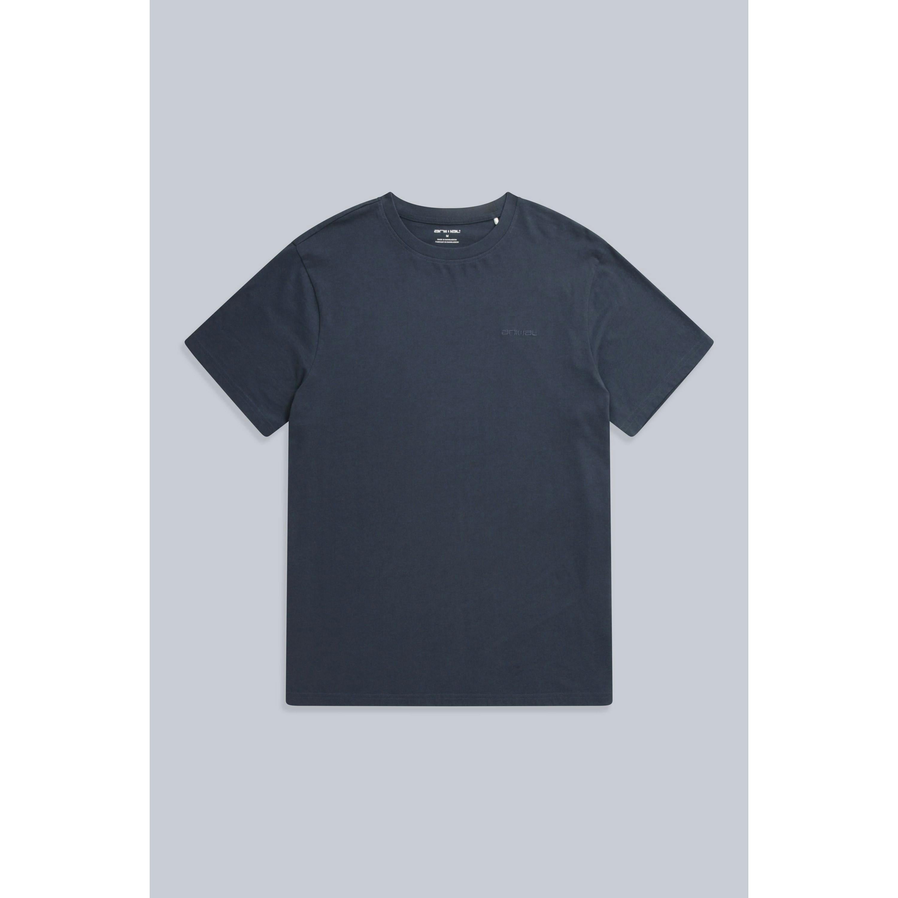 Animal Men's Icon Organic T-Shirt - Navy - Xs - Navy - 100% Mixed