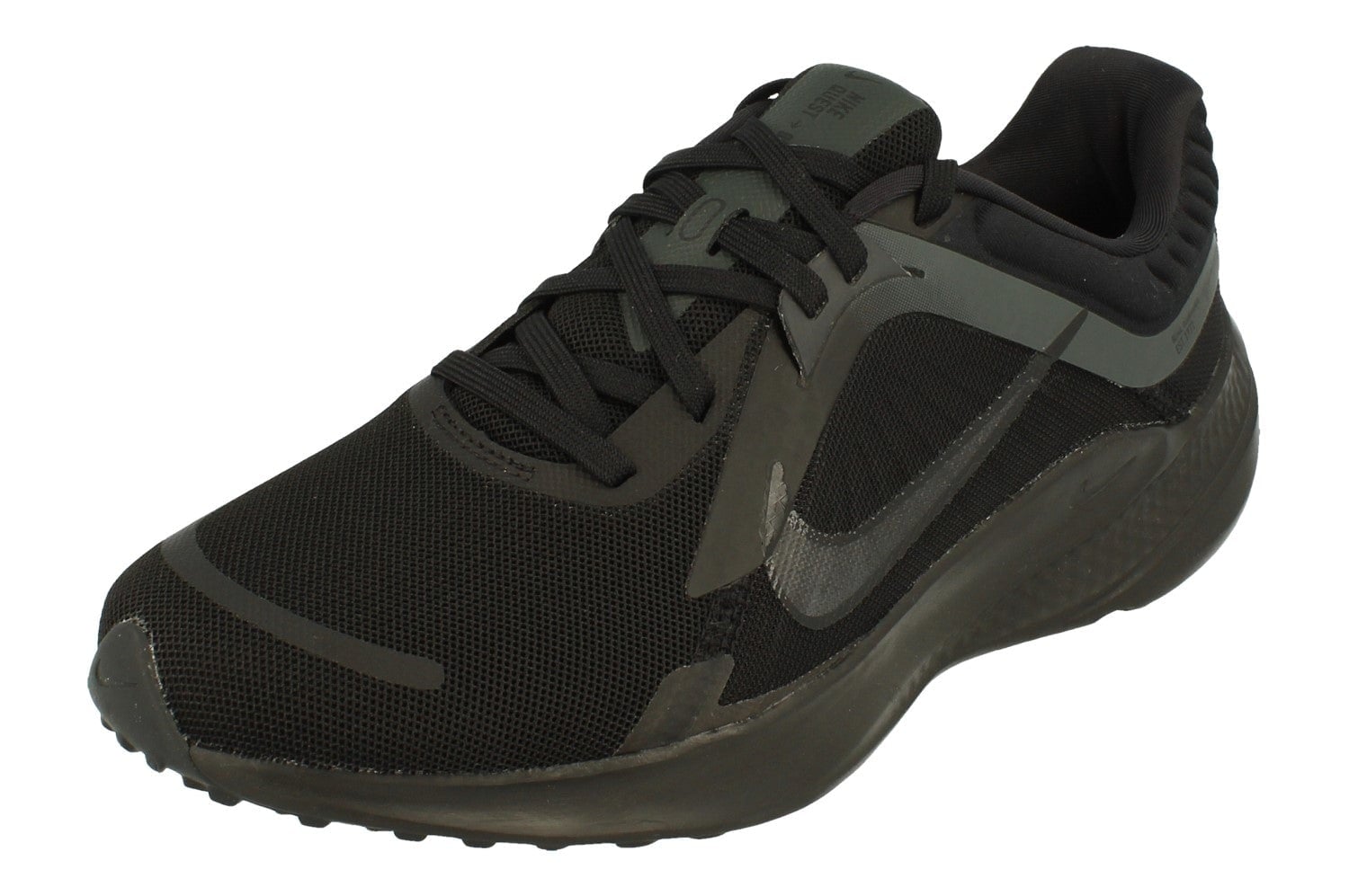 Nike Men's Black/Dark/Grey Quest 5 Dd0204 003 - Uk 7.5 | Us 8.5 | Eu 42