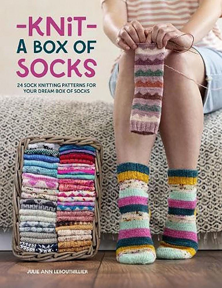 Knit A Box Of Socks : 24 Sock Knitting Patterns For Your Dream Box Of Socks Julie Ann Lebouthillier - Image 9