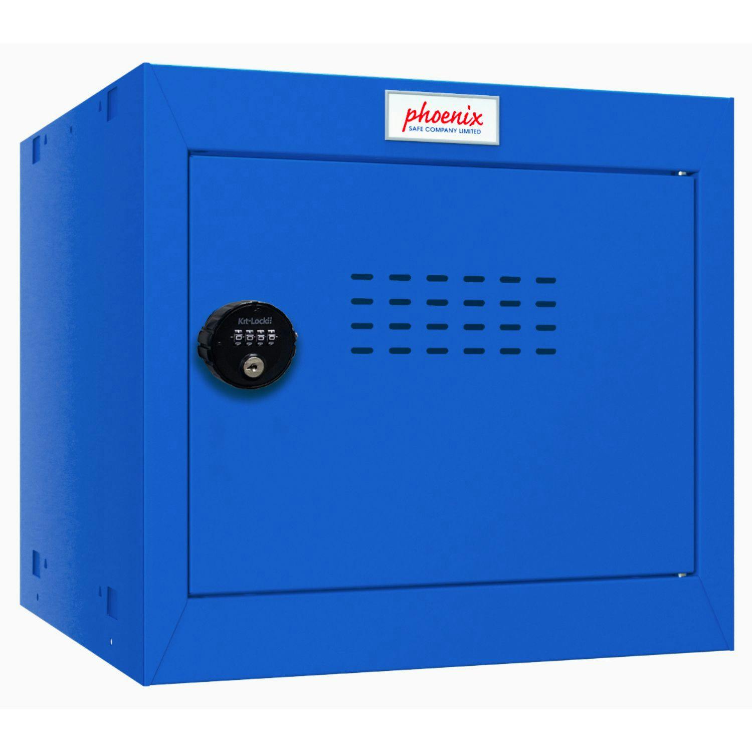 Rackhams Blue Phoenix Cl0344bbc Size 2 Cube Locker With Combination Lock - Steel - 20