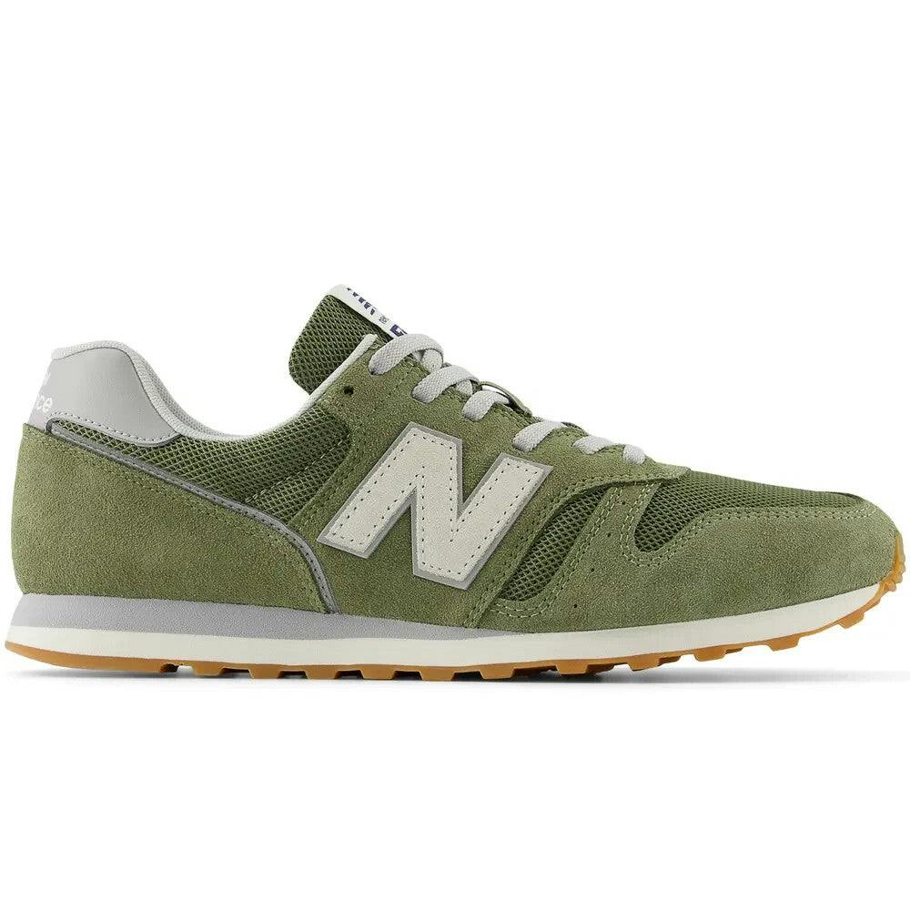 New Balance Men's Green 373 Trainers Shoes Olive Ml373si2 - Uk 7.5