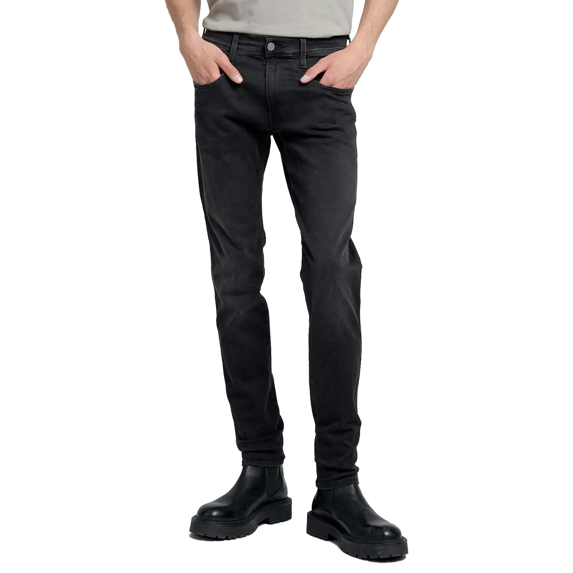 Replay Men's Anbass Slim-Fit Hyperflex Color X-Lite Jeans with Stretch - Image 2