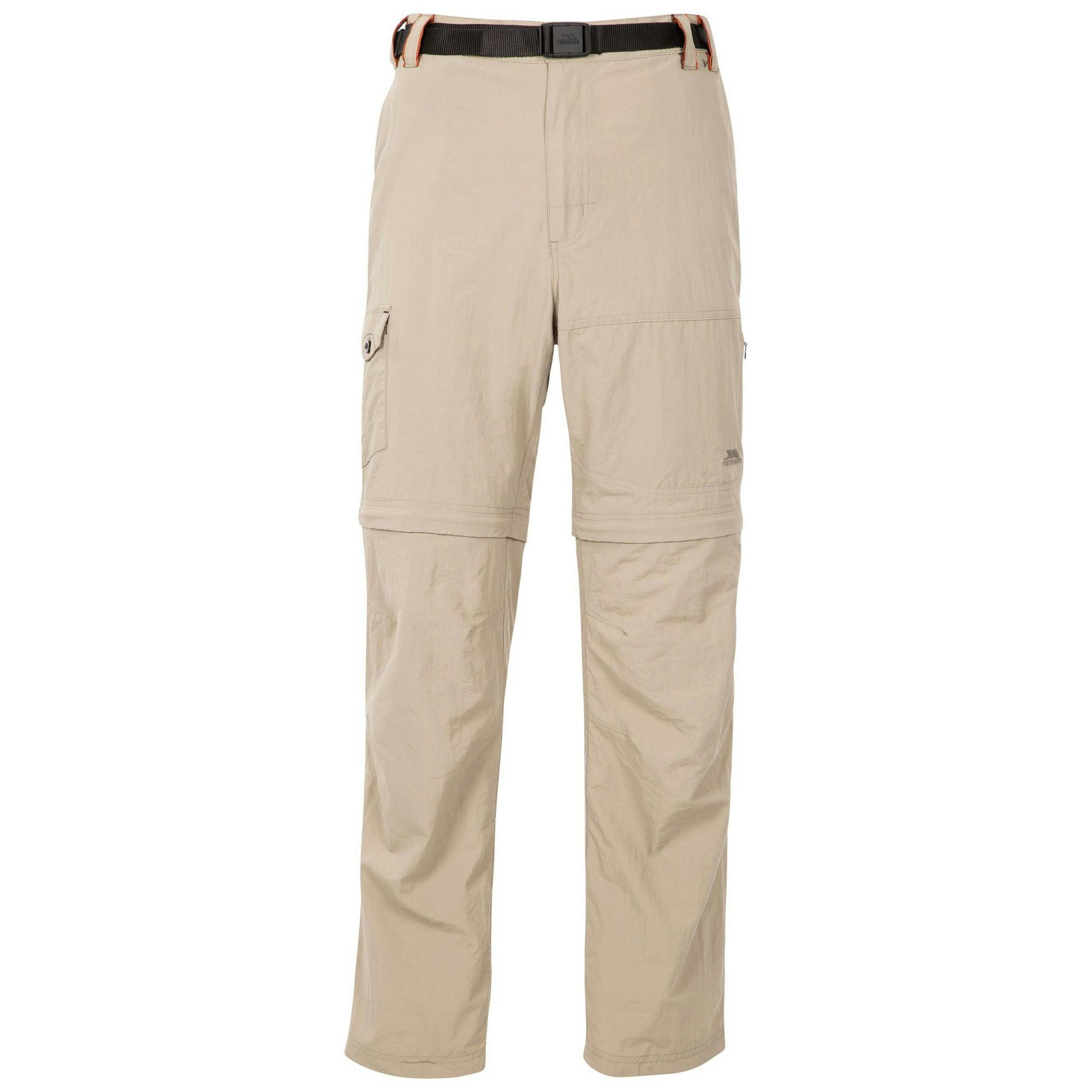 Trespass Men's Rynne Moskitophobia Hiking Trousers - Bamboo - Bamboo - M - 100% Polyamide