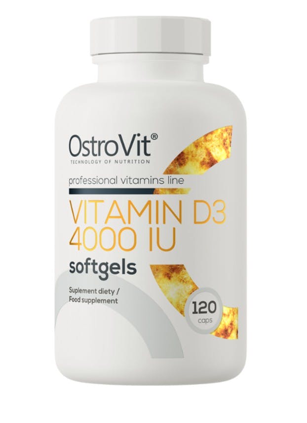 OstroVit Vitamin D3 4000 IU, 120 capsules - Image 4