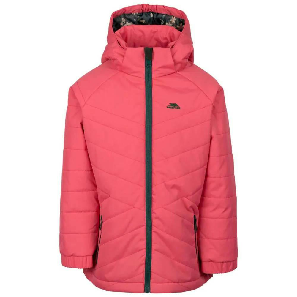 Trespass Childrens/Kids Andee Quilted Casual Jacket - Strawberry - 9-10 Years - Strawberry - 100% Pvc Coated Polyester
