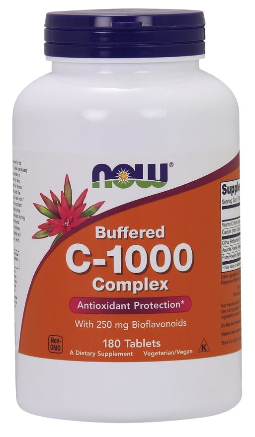 Now Foods Vitamin C-1000 Complex - Buffered With 250Mg Bioflavonoids, 180 Tabs - Image 5